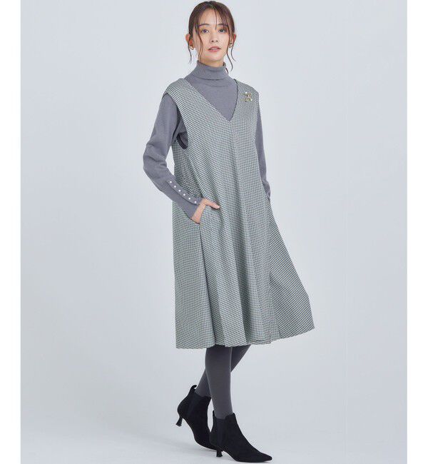 組曲「チドリツイル ジャンパーワンピース」|ジャンパースカート|