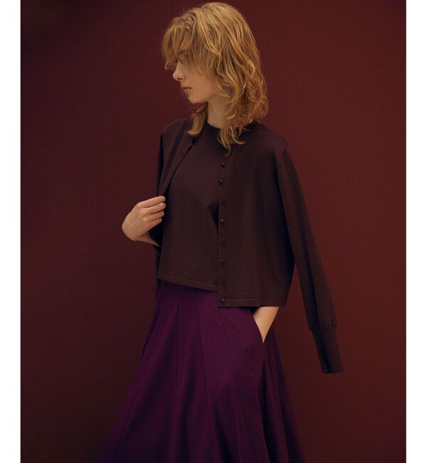 組曲「クルミボタン ニットカーディガン」|カーディガン|