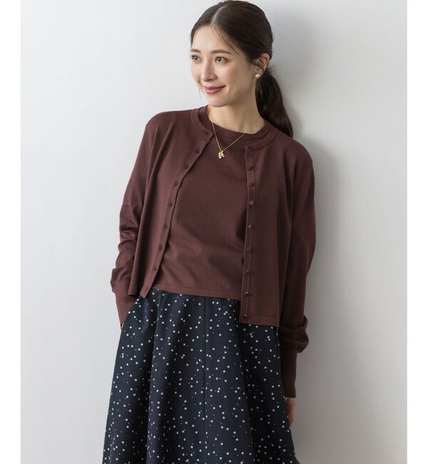 組曲「クルミボタン ニットカーディガン」|カーディガン|