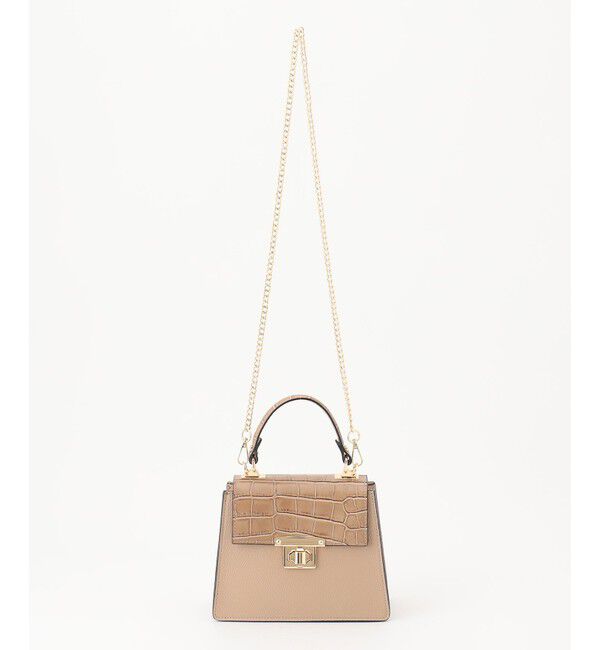 自由区「【MILOS】フラップワンハンドル2WAY バッグ」|ハンドバッグ|