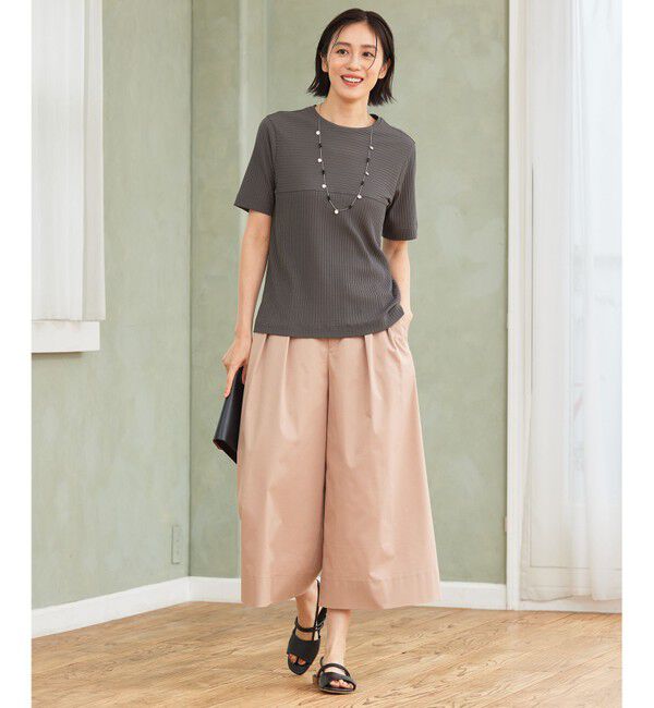 自由区「【アンサンブル対応・洗える】ハンディ トップス」|Tシャツ・カットソー|