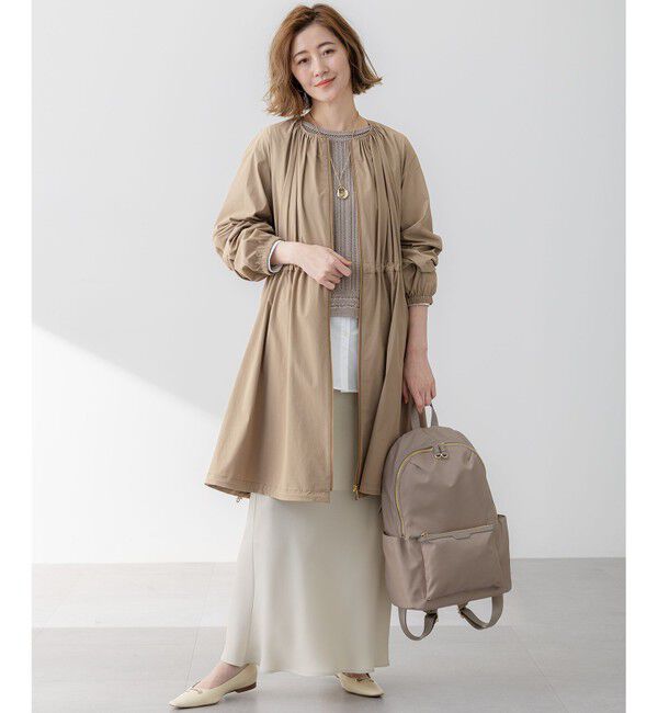 23区「【洗える】コットンギマ ストライプ ニット」|ニット・セーター|