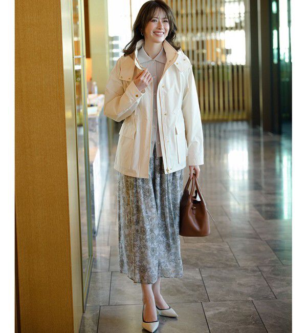 23区「ワイドリブ ポロニット」|ニット・セーター|