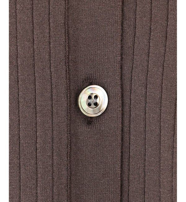 23区「ワイドリブ ポロニット」|ニット・セーター|