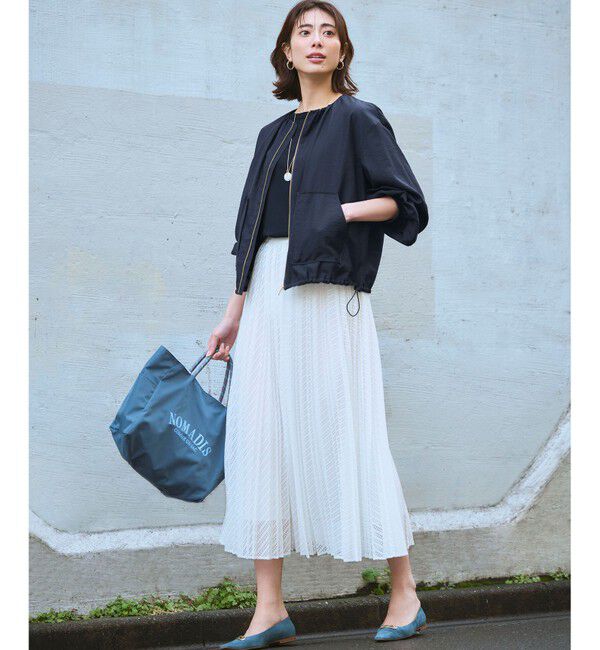 23区「【新色追加/見上愛さん着用】レーヨンポリエステルストレッチ プルオーバー ニット」|ニット・セーター|