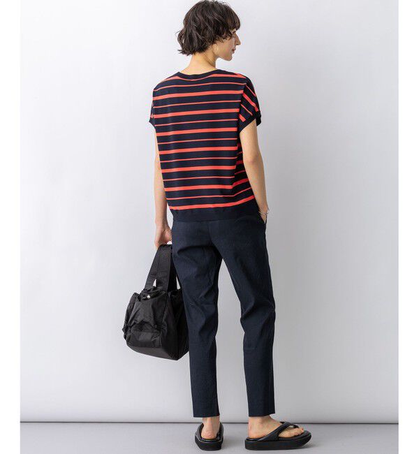 23区「【新色追加/見上愛さん着用】レーヨンポリエステルストレッチ プルオーバー ニット」|ニット・セーター|