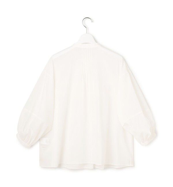 23区「コットンボイル ピンタック ブラウス」|シャツ・ブラウス|