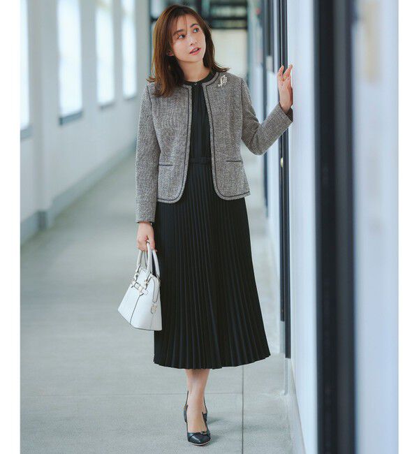 ANY SIS「ノーブルプリーツ ワンピース」|ワンピース|