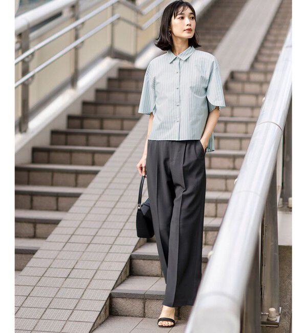 ANY SIS「ペタルスリーブ シャツ」|シャツ・ブラウス|