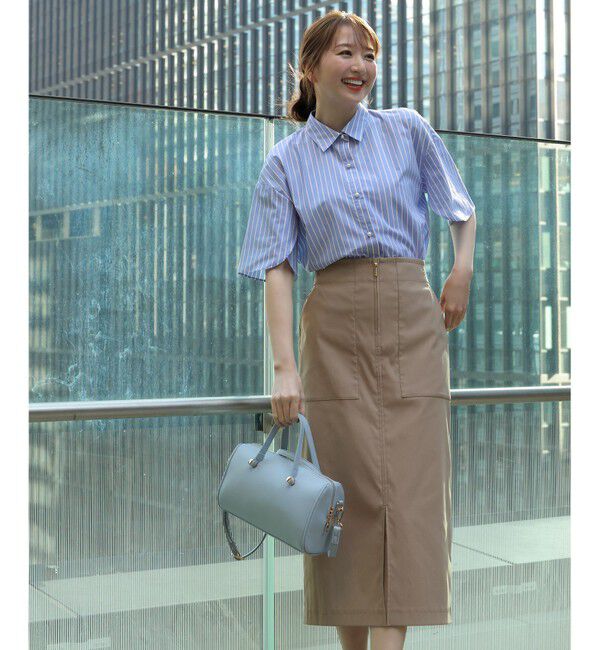 ANY SIS「ペタルスリーブ シャツ」|シャツ・ブラウス|