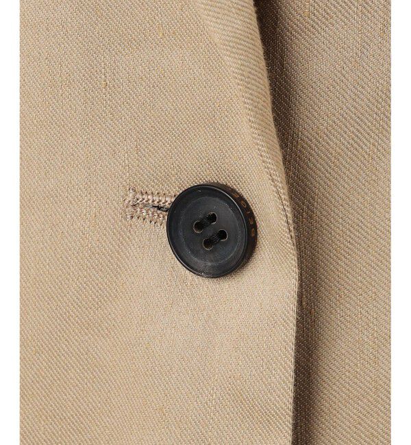 BEIGE,「MICA / リネンブレンドテーラードジャケット」|テーラードジャケット|