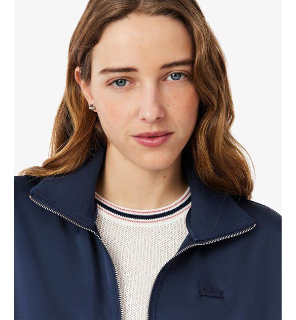 LACOSTE「スタンドカラーアノラック」|シャツ・ブラウス|