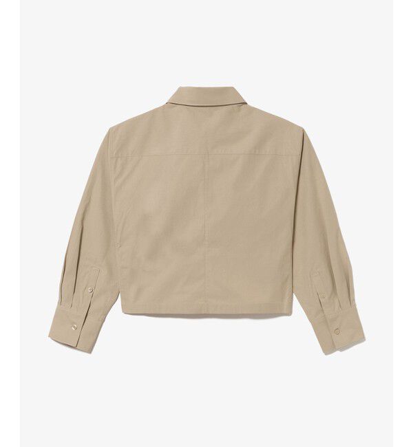 LACOSTE「ジップアップブルゾンシャツ」|シャツ・ブラウス|