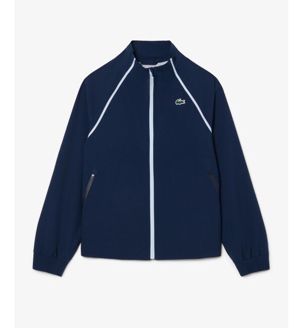 LACOSTE「ウォータープルーフストレッチゴルフジャケット」|カーディガン|