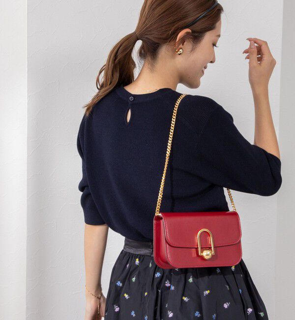 NOLLEY'S「《手洗い可能》ESPOIR 16G片畦5分袖プルオーバーニット」|ニット・セーター|