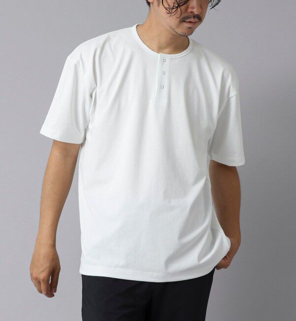 NOLLEY'S goodman「【ACTIVE SECT】《限定展開》UVカット ヘンリーネックTシャツ 25SS」|Tシャツ・カットソー|