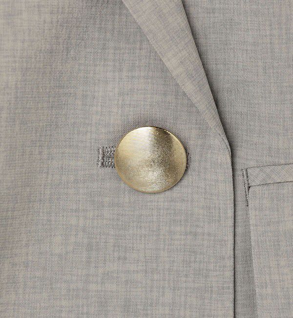 NOLLEY'S sophi「《セットアップ対応》ウォッシャブルブリーザブルシャンブレーダブルジャケット」|テーラードジャケット|