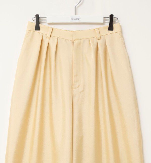 NOLLEY'S「【一部店舗＆WEB限定カラー】ウォッシャブル高機能サテン裾タブ付きパンツ」|その他|