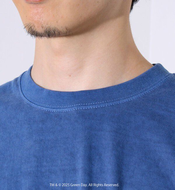 GLOSTER「【GOOD ROCK SPEED】GRENN DAY/グリーンデイ ピグメントロンT」|Tシャツ・カットソー|