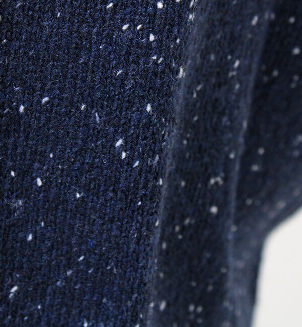 GLOSTER「【冬の大人レイヤードに】ネップハーフジッププルオーバー」|ニット・セーター|