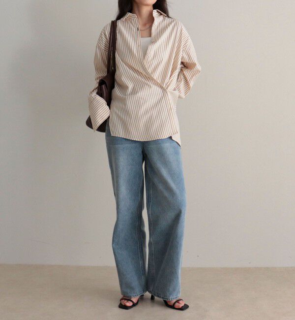 fredy emue「2WAYオーバーシャツ」|シャツ・ブラウス|