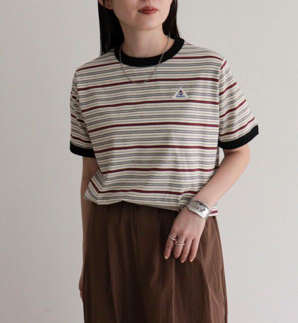 fredy emue「【GEVACO/ゲバコ】別注リンガー半袖Tシャツ」|Tシャツ・カットソー|