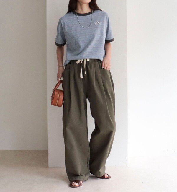 fredy emue「【GEVACO/ゲバコ】別注リンガー半袖Tシャツ」|Tシャツ・カットソー|