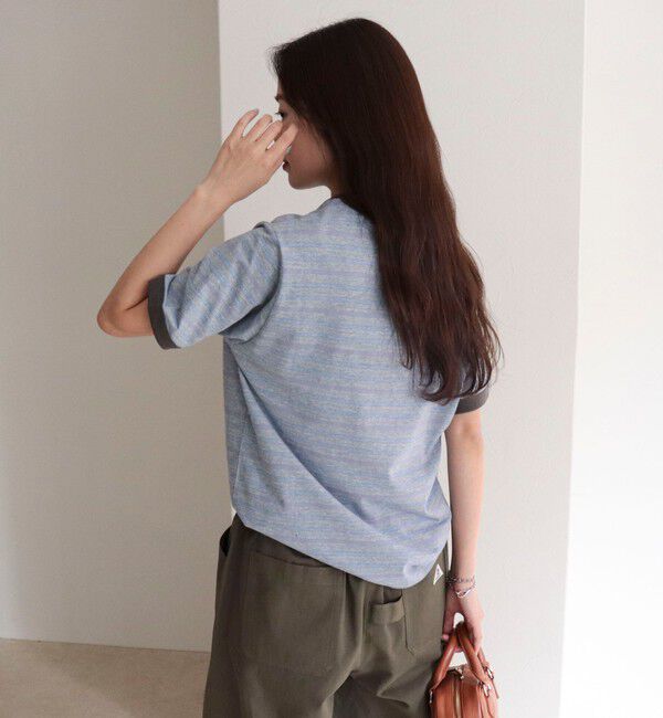 fredy emue「【GEVACO/ゲバコ】別注リンガー半袖Tシャツ」|Tシャツ・カットソー|