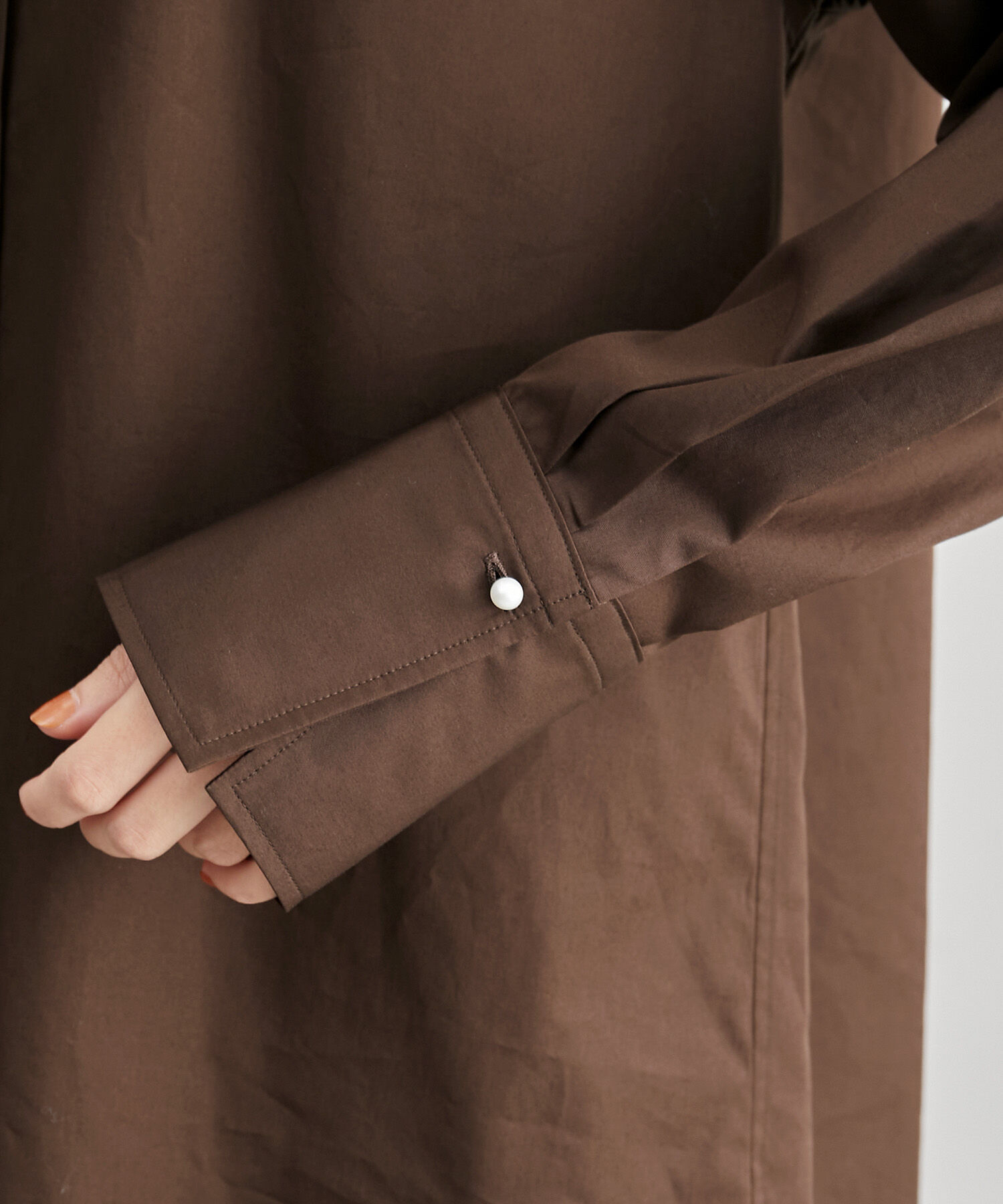 ROPE「【THOMAS MASON（トーマス メイソン）】パールボタンシャツ【雑誌掲載】」|シャツ・ブラウス|