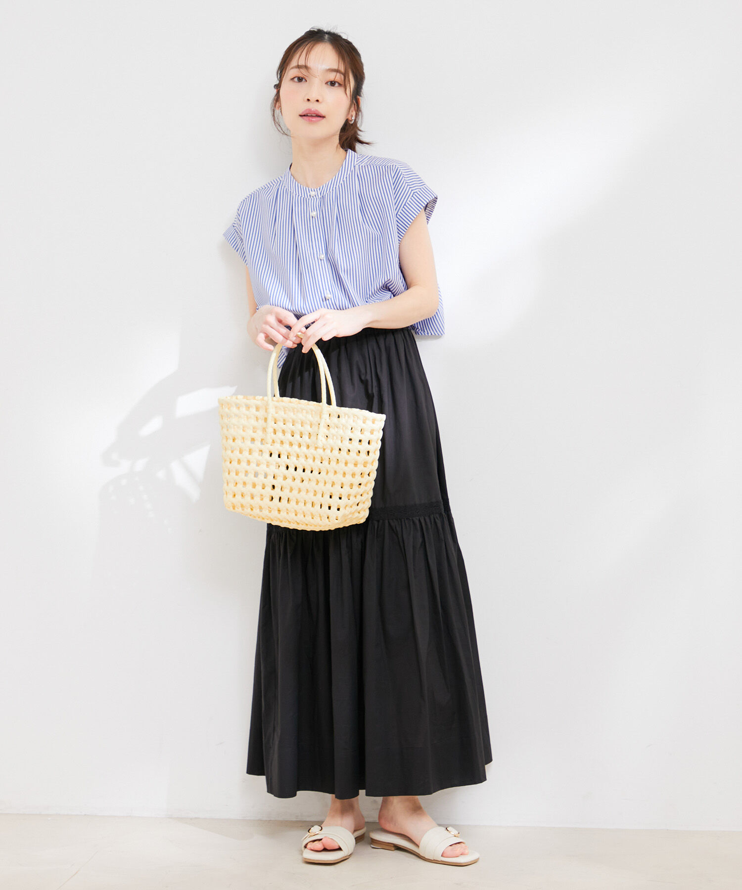 Juze「メタルバックルフラットサンダル」|サンダル|