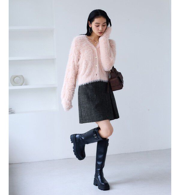 VIS「ロービングチェックミニスカート」|スカート|