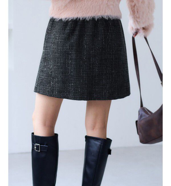 VIS「ロービングチェックミニスカート」|スカート|