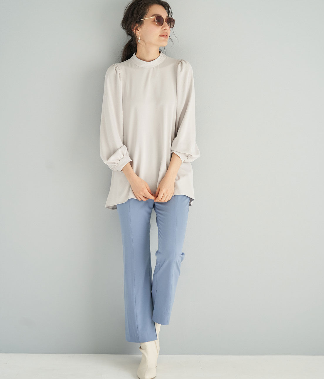 Rope&rsquo;Picnic「【emur】スリットテーパードパンツ」|その他|