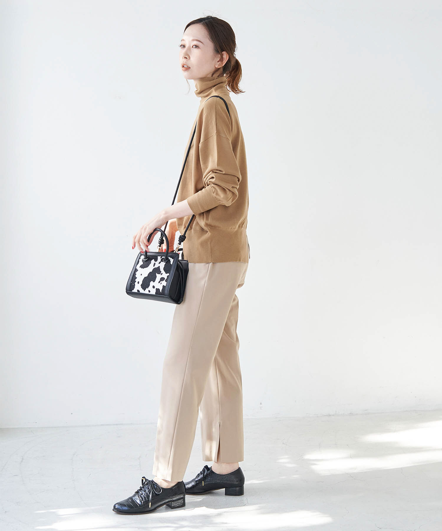 Rope&rsquo;Picnic「【emur】スリットテーパードパンツ」|その他|