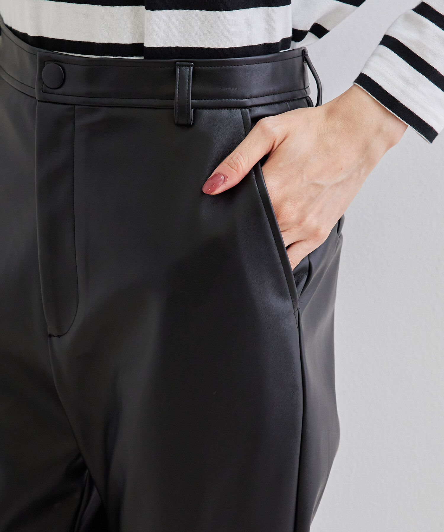 Rope&rsquo;Picnic「フェイクレザーパンツ」|その他|