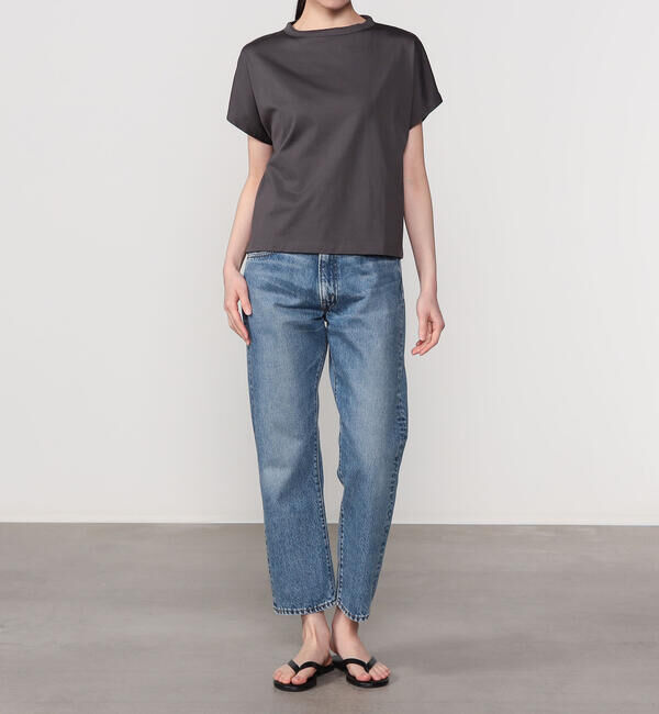 handvaerk「handvaerk | 60/2 キャップスリーブTシャツ SOLID WOMEN」|Tシャツ・カットソー|