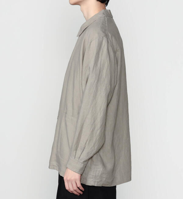 ORCIVAL「ORCIVAL | リネン カバーオールシャツ MEN」|シャツ・ブラウス|