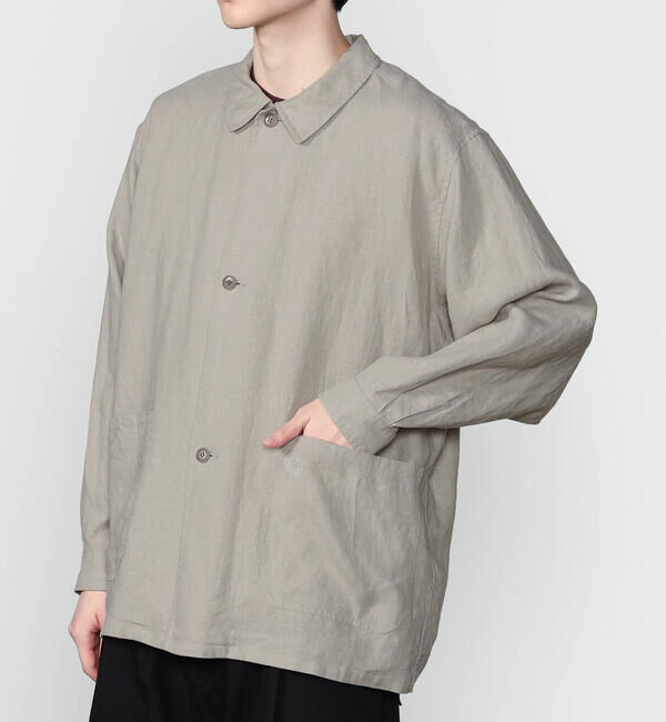 ORCIVAL「ORCIVAL | リネン カバーオールシャツ MEN」|シャツ・ブラウス|
