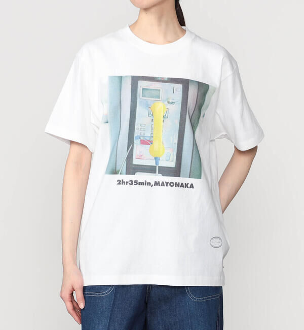  「TANGTANG | 半袖Tシャツ GASATANG 2h35min,MAYONAKA WOMEN」|Tシャツ・カットソー|WHITE