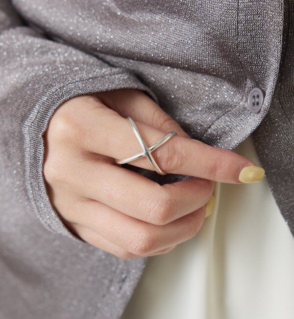  「【Sivelle./シヴェル】Silver925　ダブルラインリング」|リング|シルバー系
