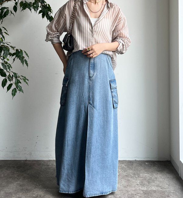  「シアーストライプシャツ」|シャツ・ブラウス|