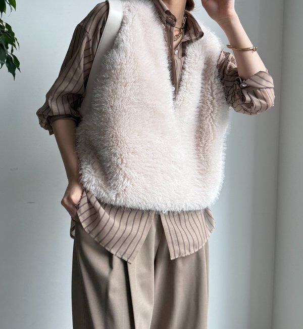  「シアーストライプシャツ」|シャツ・ブラウス|