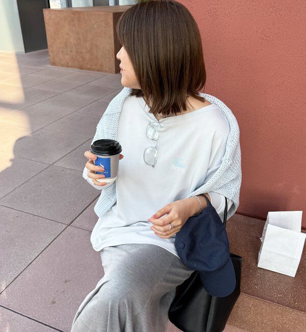  「【インフルエンサーSAKURA企画】ミニダンボールロゴロンTEE」|Tシャツ・カットソー|