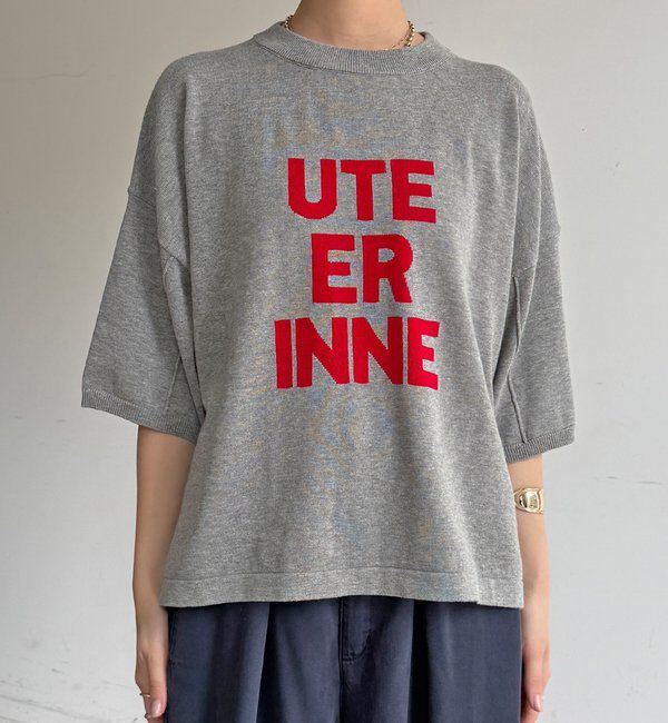  「【WEB限定】ロゴニット」|ニット・セーター|