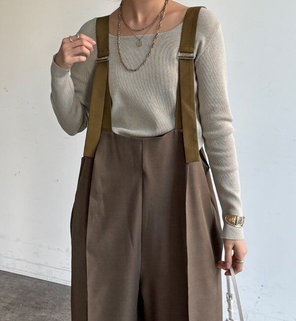  「【WEB限定】ツイルサロペット」|ワンピース|