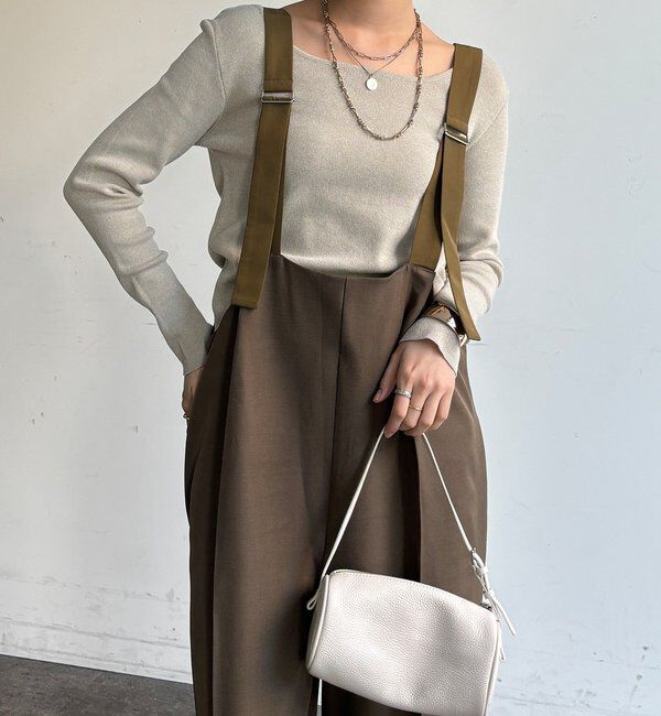  「【WEB限定】ツイルサロペット」|ワンピース|