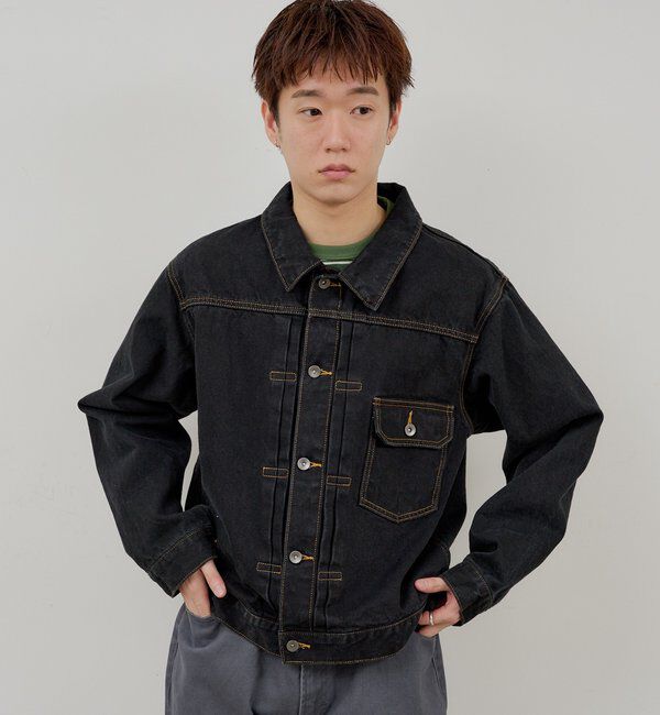  「【WHIMSIC/SETUP対応】TYPE-1 デニムジャケット」|デニムジャケット|