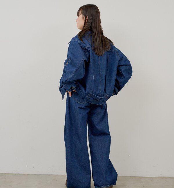  「【WHIMSIC/SETUP対応】TYPE-1 デニムジャケット」|デニムジャケット|