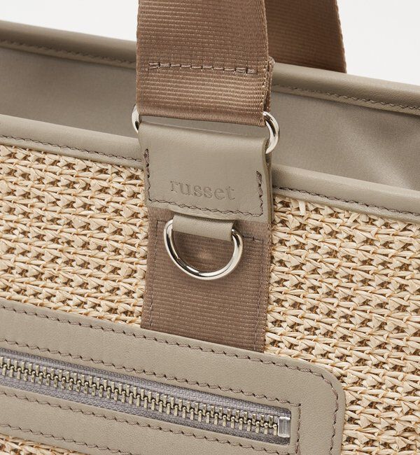  「ナイロンラフィア&times;クラウズナイロン コンビ2WAYトートバッグ」|トートバッグ|