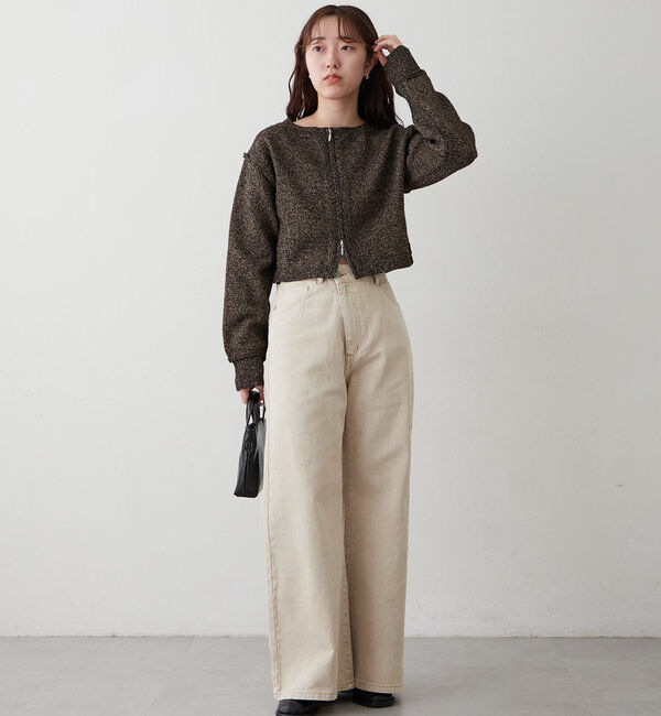  「【新色ブルー登場！】フレアデニム」|デニム|